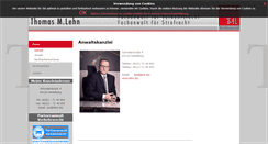 Desktop Screenshot of lehn.biz